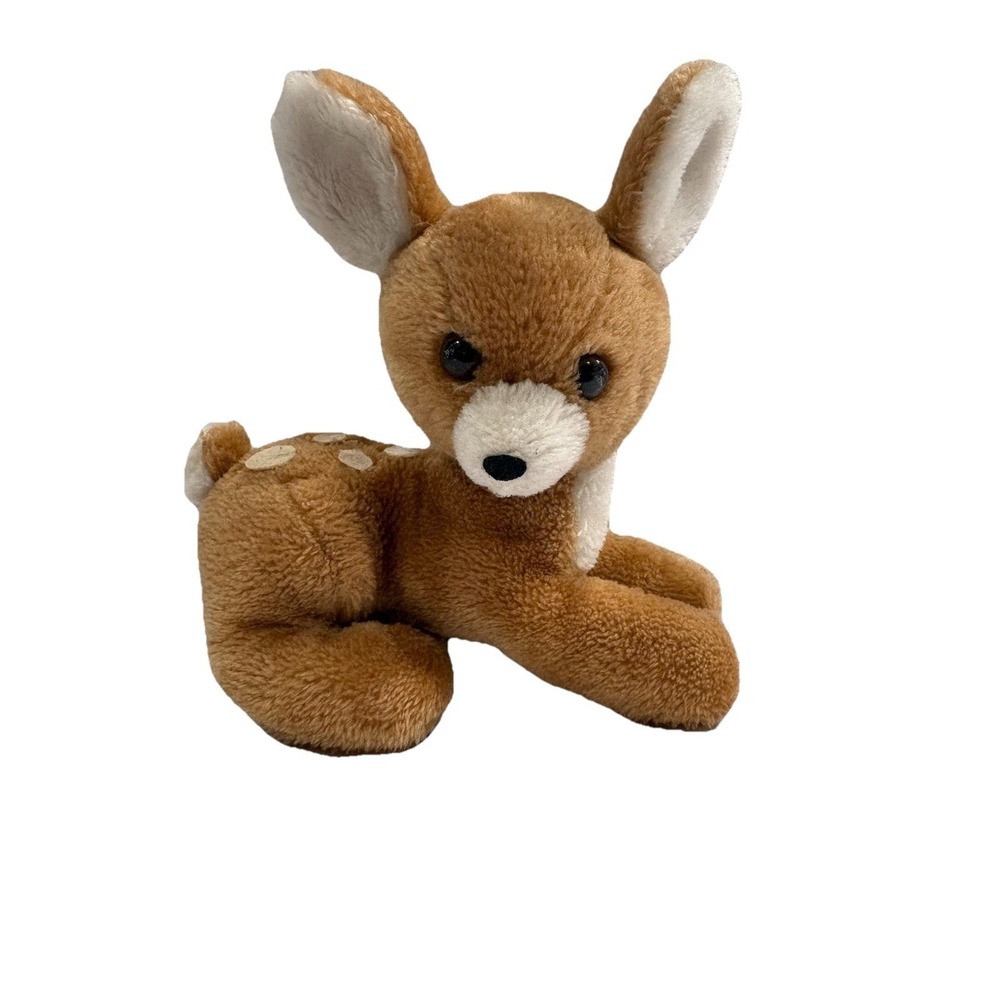 Dakin Deer Plush Stuffed Animal 1977‎ collectors lil freckle fawn